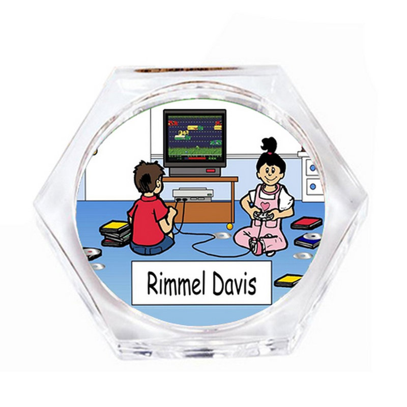 Sous-verre pour jeu vidéo juvénile gamer