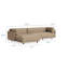 MTO - Sunday Small Sofa w/ Chaise-70405710-70405707