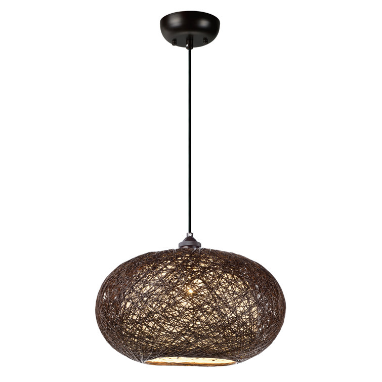 Luminaire sphère suspendu 1 lumières simple Singletary