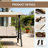 3-Seat Patio Swing Chair
