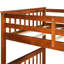 Lit superposé Twintwin avec espace de rangement et noyer