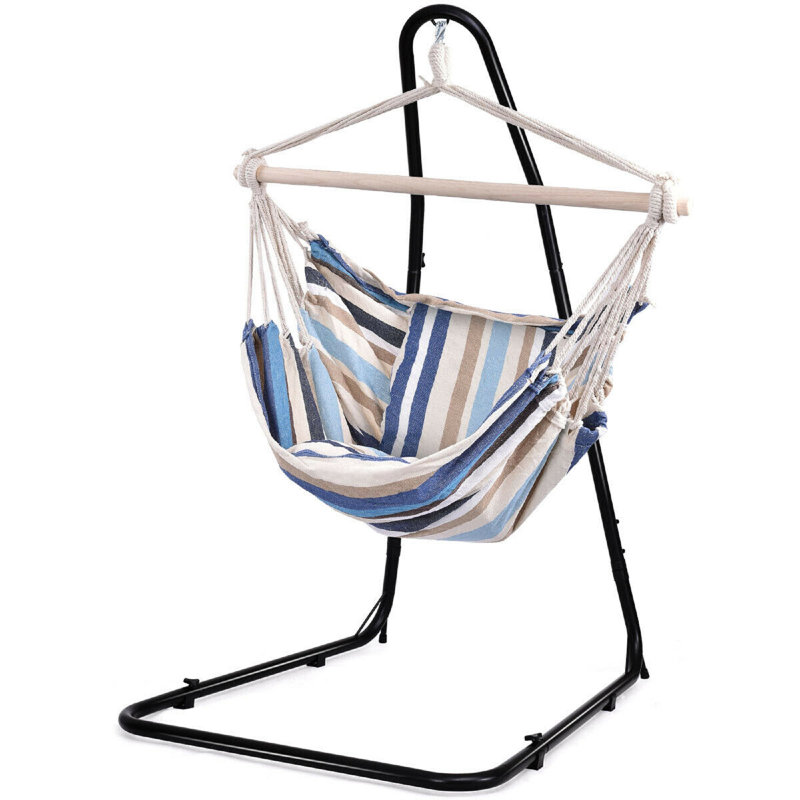 Chaise hamac Ladue, Bleu clair