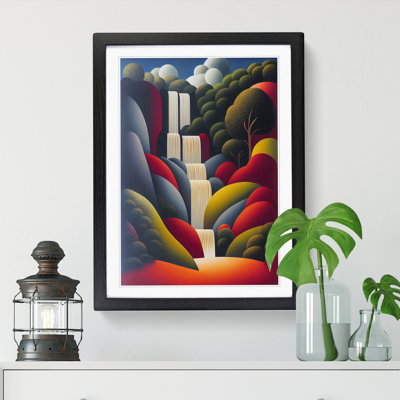 Cute Waterfall - Single Picture Frame Print