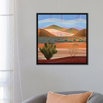« cuivre town, square », impression sur toile