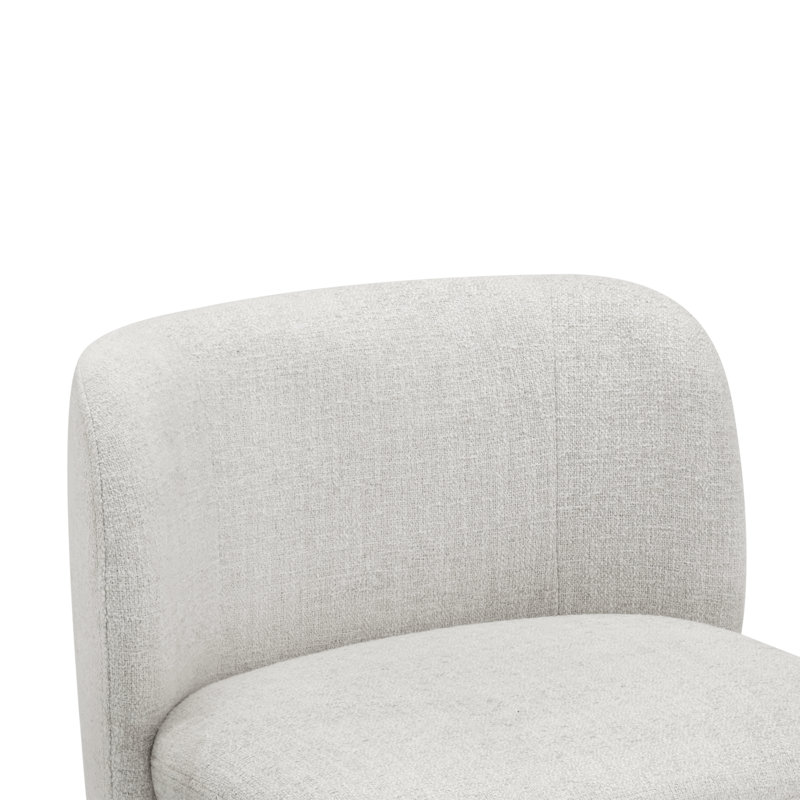 Chilmark Upholstered Swivel Counter Stools (Set of 2), Nathan Wheat Performance Tweed