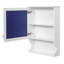 Armoire de rangement de salle de bain murale 20 "avec miroir-446883107