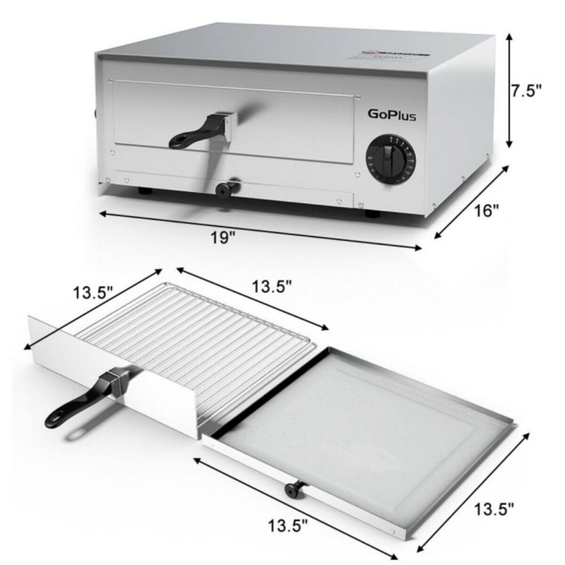 Commercial Stainless Steel Toaster Oven