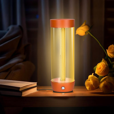 Tube Table Lamp – Orange