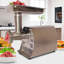 Hachoir à viande Commercial Commercial - Hachoir à viande en acier inoxydable avec plaques de broyage 4/6 / 8mm et tubes de bourrage pour la maison et les affaires