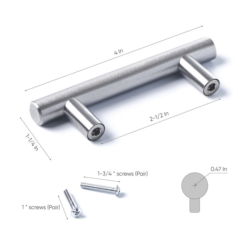 2 1/2" Centre Bar Pull Multipack