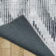 Tapis gris / blanc / noir en chenille tissé à la machine Aurelien-87046160