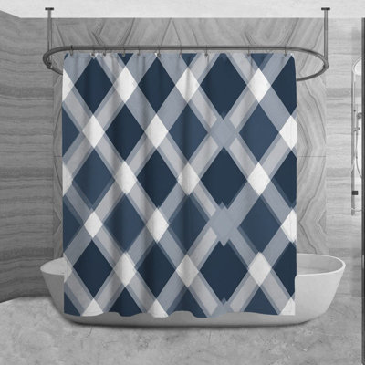 Stults Microfiber Shower Curtain