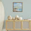 «By The Beach Shore», art mural sur toile flottante par Silvia Vassileva-436932547-436932542
