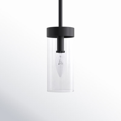 Angeline Single Light Glass Dimmable Pendant