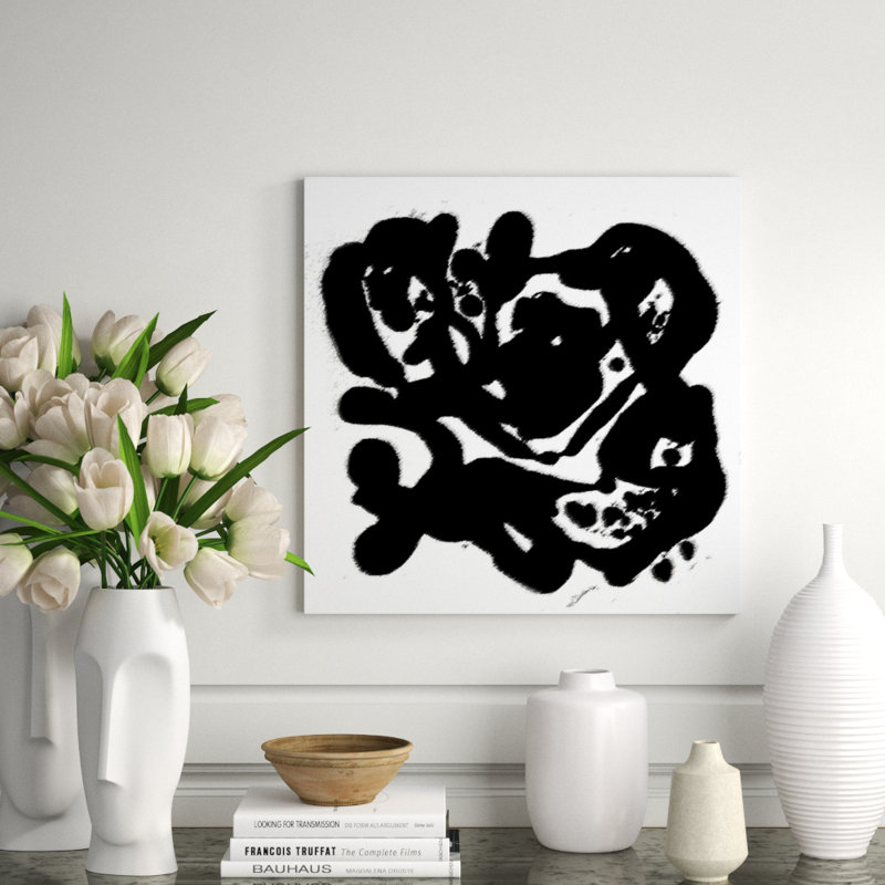 «Rorschach I» par Jeffrey Goodman - reproduction d'art, H 24 po x l 24 po, Plexi