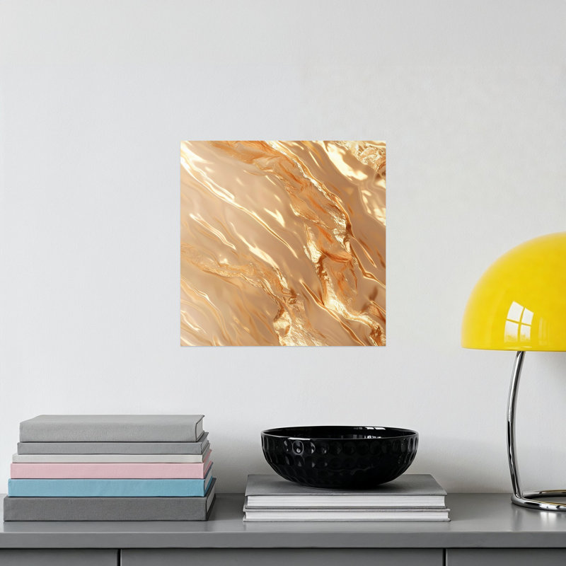 Akur No Frame Print on Canvas, 25.4 cm H  x 25.4 cm W