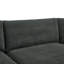 Grain de café modulaire entièrement rembourré avec coussins décoratifs