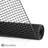 Fencer Wire 3ft.x15ft. Recyclable Black Plastic Poultry Netting with Mesh Size 0.4” x 0.4"