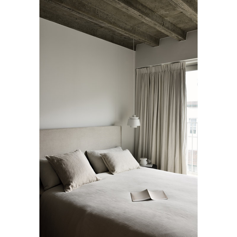 Revive Linen Bed, Beige, Queen
