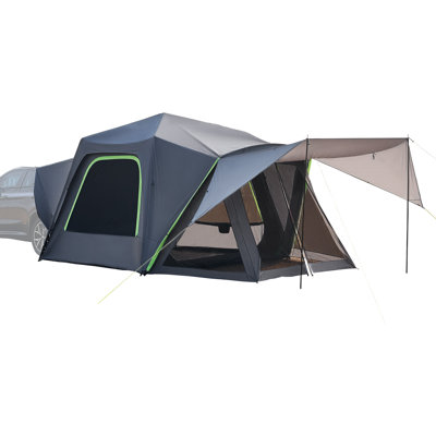 Tente de camping avec auvent imperméable pour 5 à 8 personnes