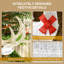 Ensemble de 3 cerfs de Noël illuminé argentés Outsunny | Décorations de jardin blanc chaud, lumières de renne résistantes aux intempéries | Idée de cadeau