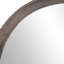 Miroir mural 20 po x 1,5 po en bois de manguier. Article de décoration de salle de bain et de vestibule. Cadre solide de 19,8 po x 19,8 po x 1,3 po, 4,3 lb, décor transitionnel brun foncé de 20 po pour le vestibule. Couleur-926220536-926220541