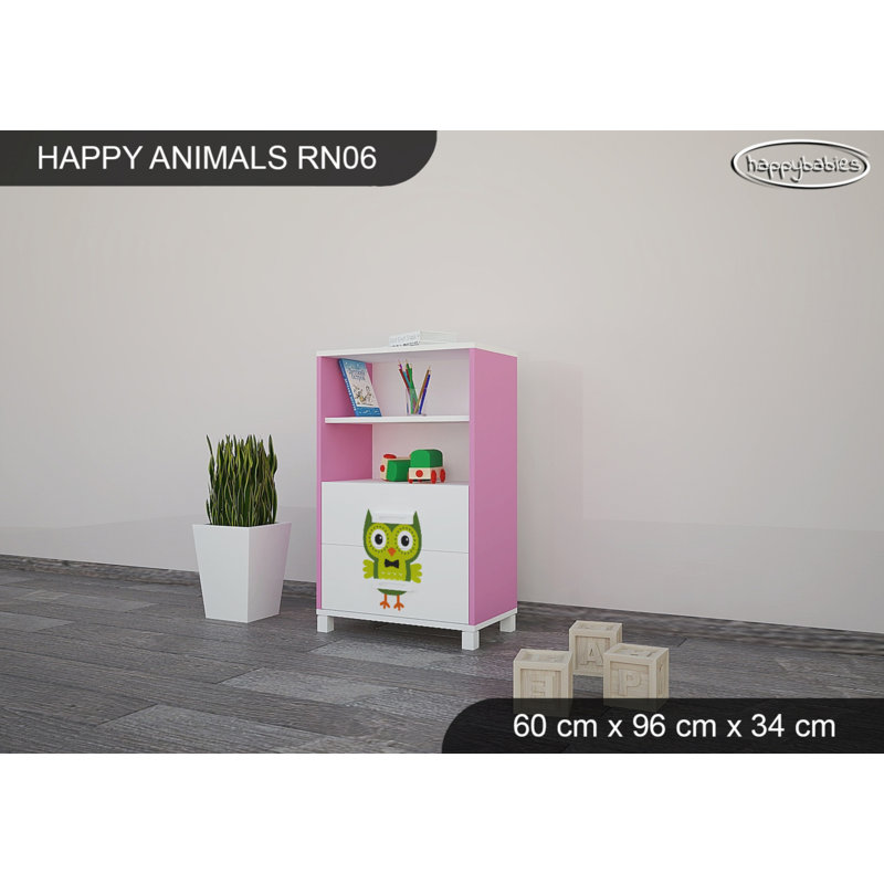 60cm W Kids Cube, Pink