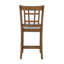 Ensemble de salle à manger moderne à hauteur de comptoir moderne avec table extensible et base de rangement-1856466244
