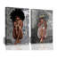2 Piece Wrapped Canvas Wall Art