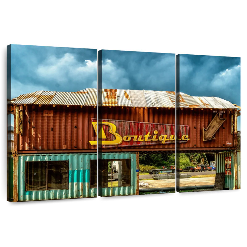 Boutique de contenants Lelar Western, H 48 po x l 74 po