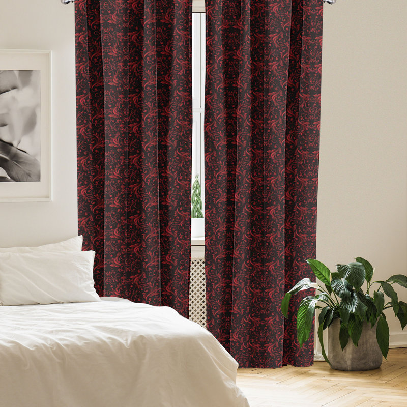 Rideaux 4 panneaux Ambesonne Victorian, L 56 po x L 84 po