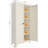 71" Shapely Door Cabinet With Lock
