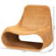 chaise longue Adala en rotin naturel et bali & pari