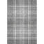 Tapis gris Prisco lavable à la machine de qualité supérieure-665986449