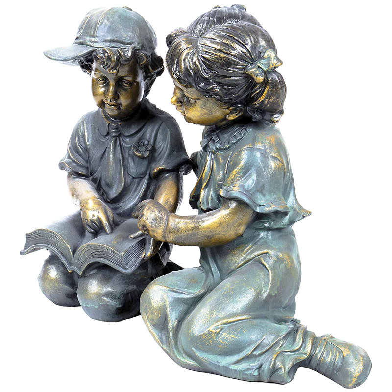 Weather Resistant Plastic Stone Garden Statue