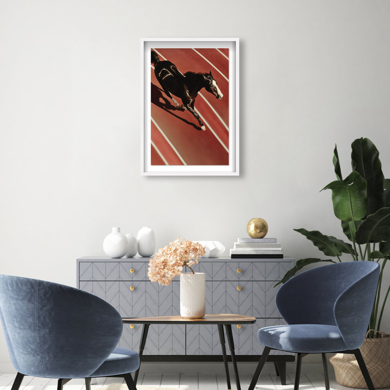 Velocity Vector Framed Graphic Art, 37.5"H x 25.5"W, White Shadowbox