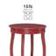 Table de bout avec rangement Everill-2048912939