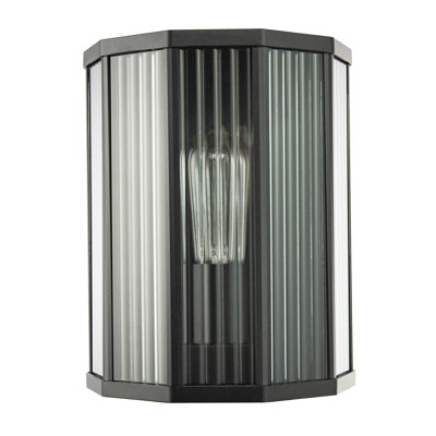 Matte 26cm H Outdoor Wall Lantern