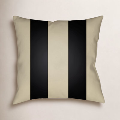 Athena Striped Outdoor Throw Pillow