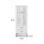 Vitrines en bois manufacturé beige et Burlywood
