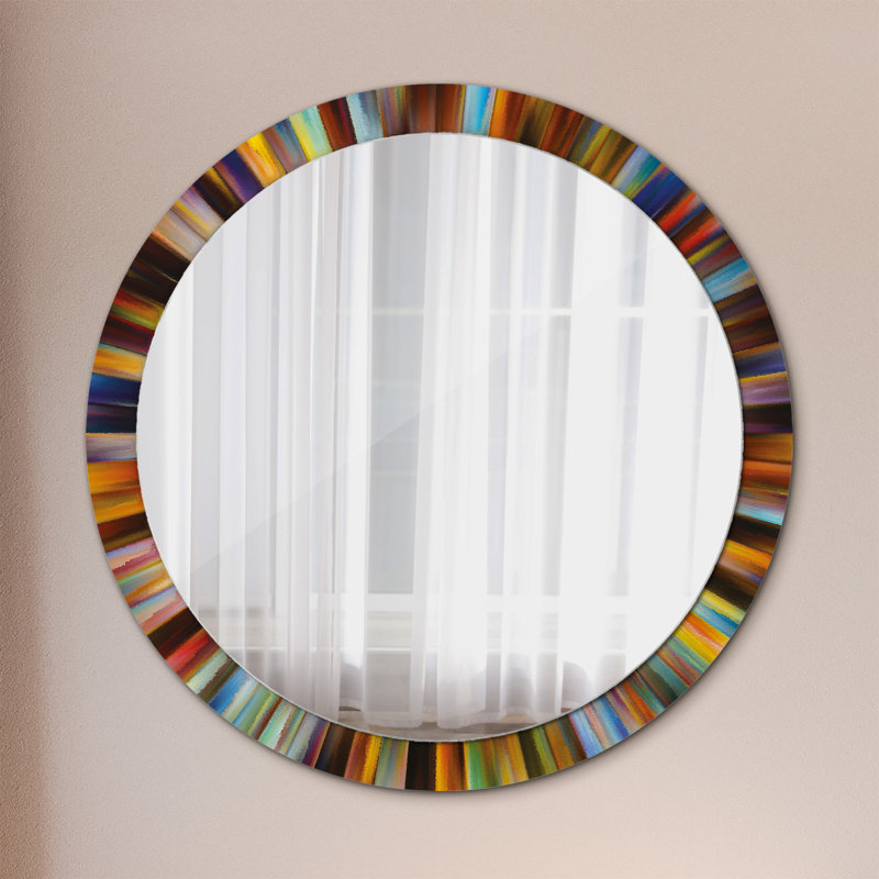 Huldar Glass Flat Wall Mirror