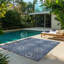 Tapis intérieur / extérieur tissé à plat toutes saisons Paseo Tiaret-98331000