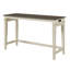 Ensemble de table de salle à manger à hauteur de comptoir moderne à deux tons 4pc