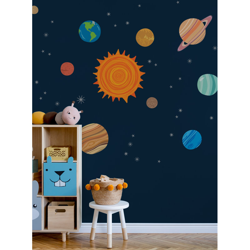 Adhésif décoratif planètes
