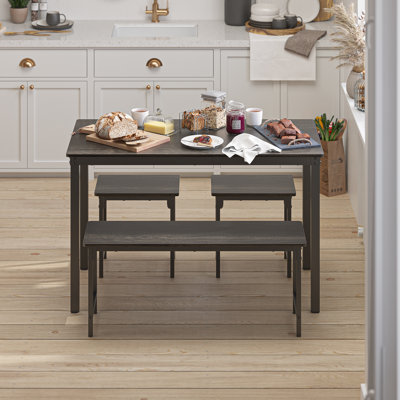 Kaedynce Modern Dining Table Set For 4 In Kitchen Living Room by Everly Quinn