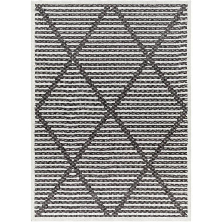 Tapis noir Gerrin