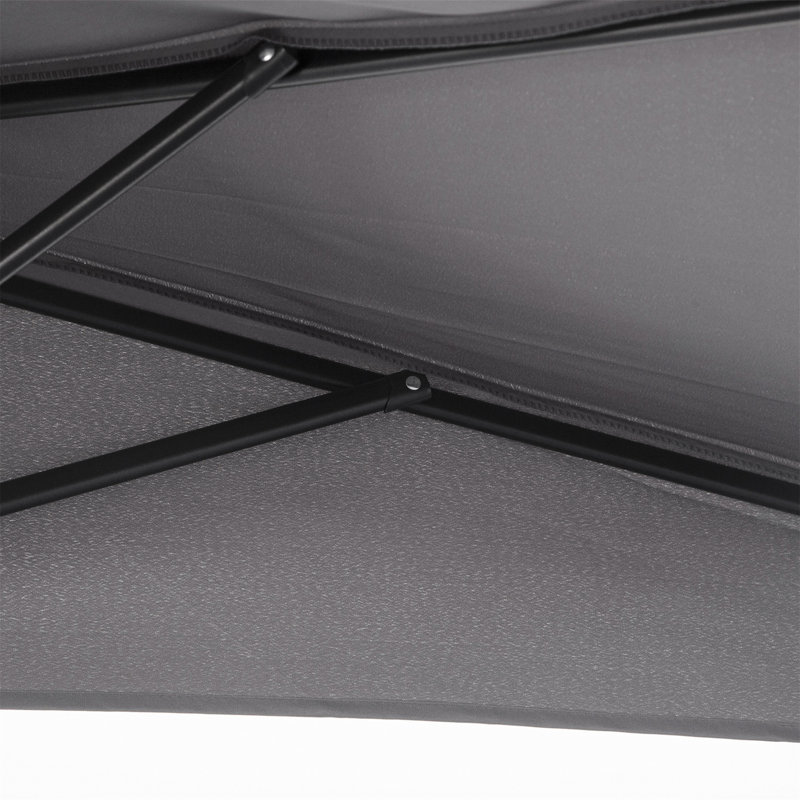 Brunn 293cm Balcony Parasol, Grey