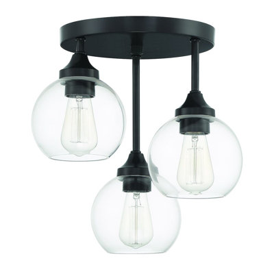 Plafonnier encastré 3 lumières 14,25 po Glenda