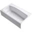 Villager Alcove 60" x 34" Alcove/Tile in Cast Iron Soaking Bathtub-1423726656-1382212087