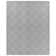 Silver Nasturtium Cut-loop Trellis Area Rug by